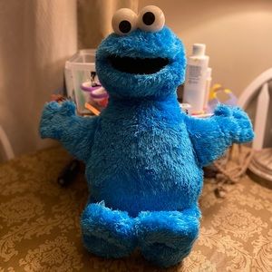 large stuffed cookie monster